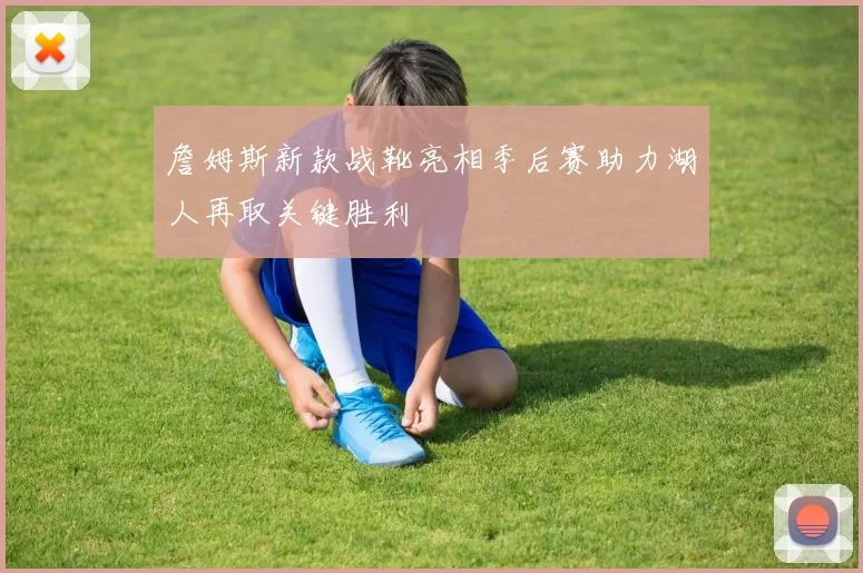 詹姆斯新款战靴亮相季后赛助力湖人再取关键胜利