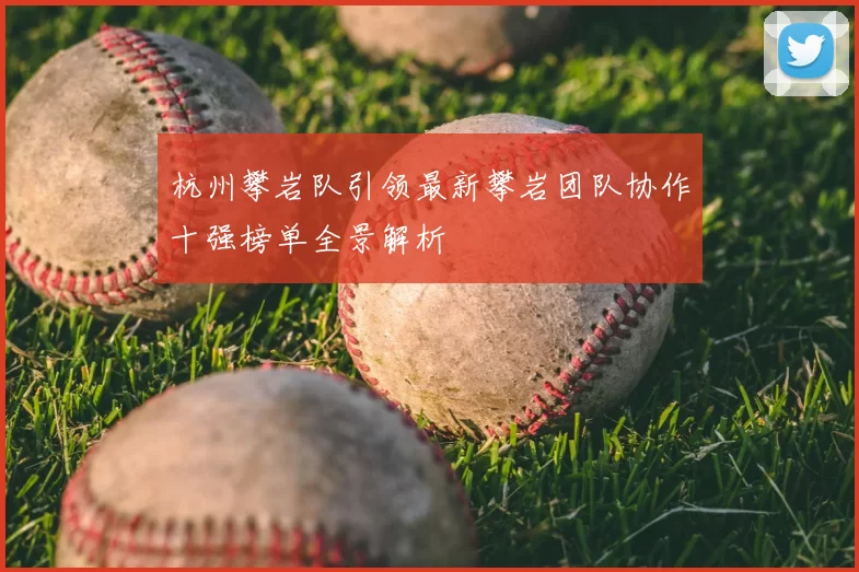 杭州攀岩队引领最新攀岩团队协作十强榜单全景解析