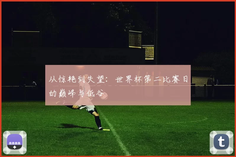 从惊艳到失望:世界杯第二比赛日的巅峰与低谷