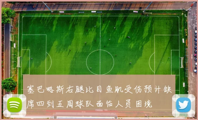 塞巴略斯右腿比目鱼肌受伤预计缺席四到五周球队面临人员困境